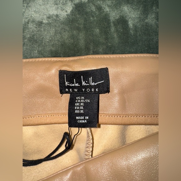 Nicole miller leather pants - Picture 2 of 2